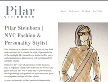 Tablet Screenshot of pilarsteinborn.com